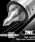 Close-up of Live Center For Lathe CNC 2MT 60 Degree Morse Taper Long Spindle Tool Built Tough With 220 Lb Load Capacity
