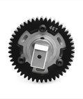 Beefy 46T Gear Bearing Assembly For 1 To 5 Scale RC Trucks Upgrade Kit With High-Carbon Chrome Steel Bearings Smooth Power Transfer For 8S Drives Replacements Mods And Drivetrain Upgrades For Heavy-Duty RC Builds, 46T gear front view