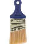2 Inch Shortcut Angle Sash Paintbrush Set For Tight Corners Featuring Short Handle And Brass Ferrule, Synthetic Blend Brush