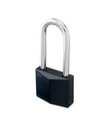 Outdoor Rustproof Covered Brass Padlock With Stainless Steel Long Shackle Keyed Lock For Gate Fence Hasp Cabinet