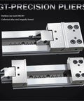 Heavy-Duty 6-Inch Bench Vise Rock Solid Alloy Steel Clamping Fixture With Wide Jaw Opening For Cnc Milling Grinding Machine Shop Workhorse Secure Tightening And Precision Holding image showing precision pliers for machining.