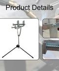 Copper Pipe Welding Fixture Tool 360 Degree Adjustable Welding Bracket With Stainless Steel Clamps on stand.