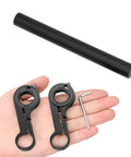 Bike Handlebar Extender Aluminum Alloy Double Clamp Mount Space Saver components on hand
