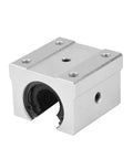 Beefy 8 Pack Aluminum Slide Block Set For 20mm SBR20 Linear Guide Rail Bearings and Slide Blocks for CNC Machines Router Mills