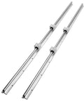 Pro Grade Linear Rail Kit SBR16 1500mm With 2 Rails And 4 Blocks For DIY CNC Router Machines And Automated Projects Heavy Duty Linear Guide System Built For Precision Machining And Smooth Operation, two 1500mm rails with SBR16UU blocks