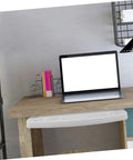 Pull Out Keyboard Tray Under Desk Smooth Glide Setup For Home Office Ergonomic Abs Platform showing a white tray beneath a wooden desk.