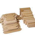 10 Pack Small Brown Corrugated Shipping Boxes For Packing And Mailing 19x11x3 Cm Kraft Paper Mailer Boxes Pro Grade Durable Moving Storage