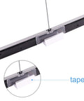 Replacement Wired Infrared Sensor Bar For Nintendo Wii And Wii U Console With adhesive mount and tape detail, 6.5 ft cable
