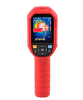 Front view of red UTi720A Thermal Imaging Camera 256x192 Pro Grade Infrared Cam For Repairs Floor Heating And Pipe Testing Waterproof WiFi