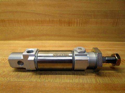 Hydraulic Cylinder PN 0822434201 115-4111-241 Two One Eighth Inch NPT Ports Max Pressure 10 Bar Bosch Rexroth Replacement Part