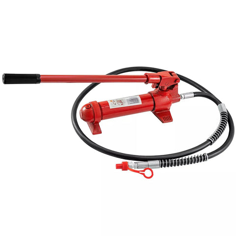 Heavy Duty 6 Ton Porta Power Hydraulic Jack Kit Featuring Complete Auto Body Frame Repair Setup With Smooth Push Pull Straightening Ram Built Tough For Daily Garage Muscle