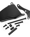 Long Water Pump Alternator Bracket For Chevy Small Block SBC 305 350 Engines 1969 To 1986 With Hardware Black Finish Durable Mounting Bracket Kit