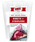 Dry Aging Bags For Meat Pack Of 3 For Easy Home Steak Aging With Ribeye And Striploin Up To 18 Lbs No Vacuum Sealer Needed packaging