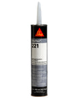 Do It All Black Polyurethane Sealant Adhesive, 10.1 Fl Oz cartridge, shown upright with nozzle, for metal and plastic bonding
