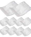Exhaust Filter Replacement 10 Pack Compatible With Windsor Sensor S Series S12 S15 And Sebo Essential G1 G2 Upright Vacuums Part 8.614-140.0 Premium Quality Pleated Replacement For Strong Suction And Easy Maintenance displayed diagonally