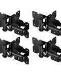 Self Closing Gate Hinges For Stainless Steel 304 Rust Proof Construction, Ideal For Vinyl Fence Gates And Wood Gates, Set Of 2