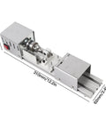 Badass Mini Lathe And Portable Rotary Tool For Woodworking Hobbyists With 7000 Rpm Speed Adjustment Rock Solid Aluminum Base, 310mm length.