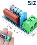 Five Pack Relay Snubber Module For AC Or DC 5 To 400 Volt Inductive Load Contact Protection, showing compact module on hand.