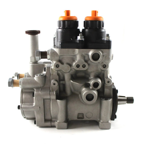 TopShelf Fuel Feed Transfer Pump For Isuzu N Series Excavator Engine 6WF1 6WG1 6UZ1 Replaces 094000-0484 8-97603414-4 side view showing robust design and connectors.