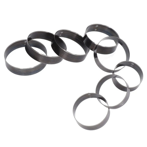 8 Piece Round Leather Punching Die Set Made From Alloy Steel for DIY Cardboard and Leather Projects with Fast Clean Cuts