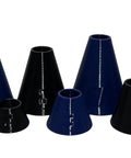 Ultra Durable TPU Golf Simulator Tees For Launch Monitors And Indoor Winter Golf Photometric Black Blue 8 Pack Multi Height