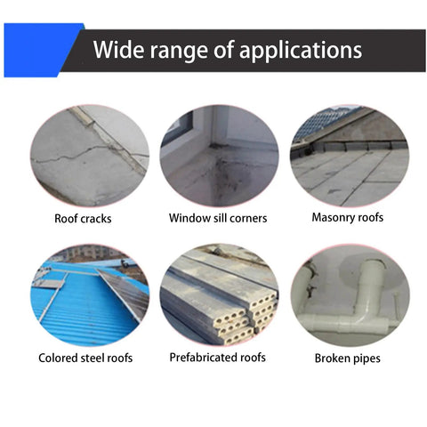 Wide range of applications for Heavy Duty Self Adhesive Roof Patch Tape And Waterproof Asphalt Shingle Sealant Roll.