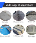 Wide range of applications for Heavy Self Adhesive Roof Repair Tape And Waterproof Underlayment Roll No Sweat Sealant Strips.