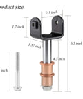 Complete Front End King Pin Kit For Club Car Precedent Golf Cart 2003.5 And Up Gas Or Electric Replacement Includes 2 King Pin Assemblies