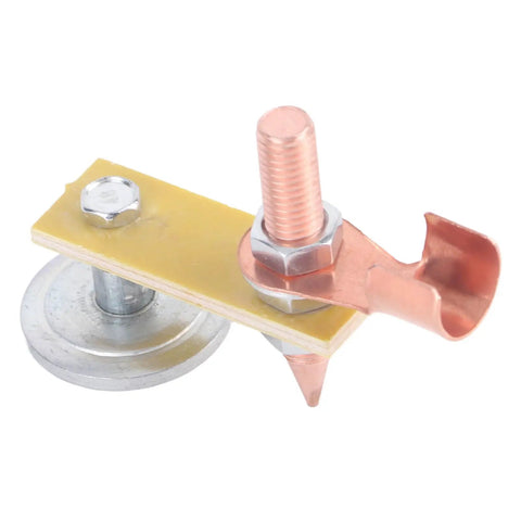 Heavy Duty Welding Magnet With 4Mm Thick Insulation Board For Ultimate Safety And Strong Magnetic Suction On Any Iron Surface During Serious Welding Jobs Around The Shop, showcasing a close-up of components.