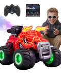 Epic 1:18 Scale RC Monster Truck With Water Spray And Dancing Spins, 4WD Off Road Beast, Remote Control Car For Boys Aged 4 7.