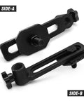Side A and B of Cast Iron Lathe Tool Holder Base With 25mm Hole Diameter For Woodworking And Turning Projects Built Like A Tank Durable DIY