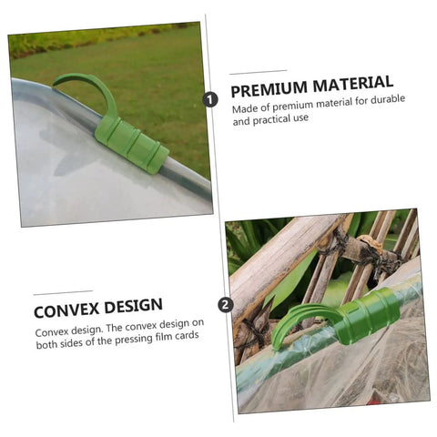 15 Pack Plant Sticks Support Kit For Garden And Greenhouse Tube Buckle Clips Bend Tube Connectors And Film Clips Durable Garden Pipe Buckle For Seedlings And Plants Easy Clips For Greenhouse Frames