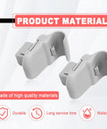 Mazda Sun Visor Clip Retainer Replacement 2 Pack Gray For RX-8 2004-2011 CX-7 2007-2009 CX-9 2007-2009 Mazda plastic clips