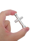 Top Tier Mini RC Wrench Equipped With M2 M2.5 M3 Cross Socket Configurations For Quick Fixes And Absolute No Sweat Scale Model Assembly That Really Hits Different held in a hand.