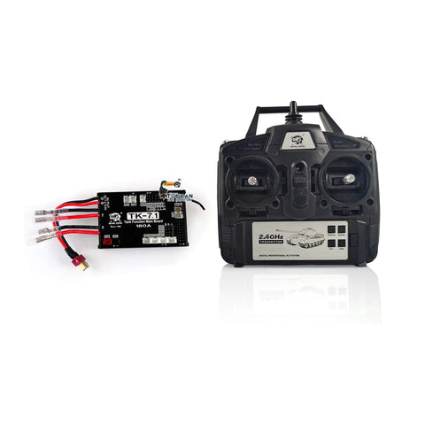 1/16 Scale RC Tank Transmitter 2.4GHz 7.1 Generation Main Board Bind Wire DIY Kit with controller and board