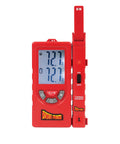 Dual Zone Temperature Probe Kit With Wireless Readings And Remote Sensor Pro Grade Digital Thermometer Backlit LCD Fahrenheit Or Celsius Includes Extra Wireless Probe TEMPKIT Compatible Red