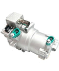 Straight Up Reliable Electric AC Compressor For MG EHS ZSEV ERX5 MG5EV And Roewe 550 OEM Replacement with green connectors.