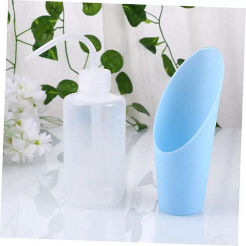 12 Piece Mini Succulent Gardening Tool Set Portable Plastic Tools For Indoor Bonsai Plant Care And Flower Pot Maintenance Light Blue For Home And Store Use Great For DIYers And Weekend Garden Warriors, plastic bottle and blue scoop
