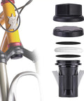 Hidden AirTag Bike Mount For Forks With Anti Theft Protection Waterproof Aluminum Bicycle Holder for MTB suspension fork