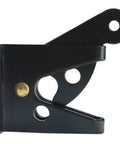Built Tough Single Sided Wood Fence Gate Latch With Straight Up Rustproof Marine Coating, showing heavy-duty black latch hardware.