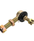 Beefed Up Off Road Ball Joint Kit For ATV And UTV With Adjustable Suspension Tapered Tie Rod Ends, metal components close-up