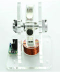 DIY Perpetual Motion Model Kit With Stable Electromagnetic Drive 24V Perpetual Motion Simulator on clear acrylic base.