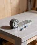 Side Mounted Door Pulley Wheel And Sagging Repair Kit For Wooden Sliders Galvanized Steel support roller with rubber caster.
