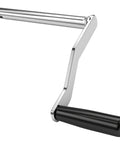 Heavy Duty Iron Crank Handle Replacement For Pop Up Campers featuring a rotating plastic grip and four and one quarter inch handle