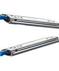 Beefy Heavy Duty Drawer Slides With Lock, Full Extension Ball Bearing Rails, One-Key Quick Disassembly, 1 Pair, 53mm Height