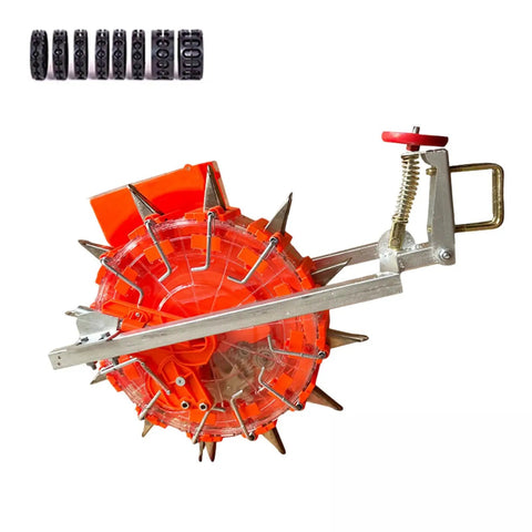 12 Nozzle Tractor Planter For Corn With 8 Seed Wheels Adjustable Plant Spacing And Depth Tow Behind Seeder detail view