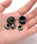 Pack Of 3 Collet Adapters For Straight Grinder 6 Mm 6.35 Mm 8 Mm Chuck Collet Adapters With 2 Clamping Nuts on hand