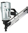Framing Nailer For Pro Builders, Lightweight Pneumatic Power Tool Built For Floor Wall And Roof Decking, angled view