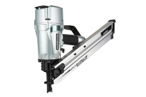 Framing Nailer For Pro Builders, Lightweight Pneumatic Power Tool Built For Floor Wall And Roof Decking, angled view