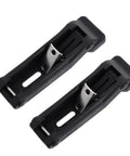 4 Pack Flexible Rubber Draw Latch Concealed Keeper for Cargo Boxes Coolers and Boat Compartments Secure Storage Installation